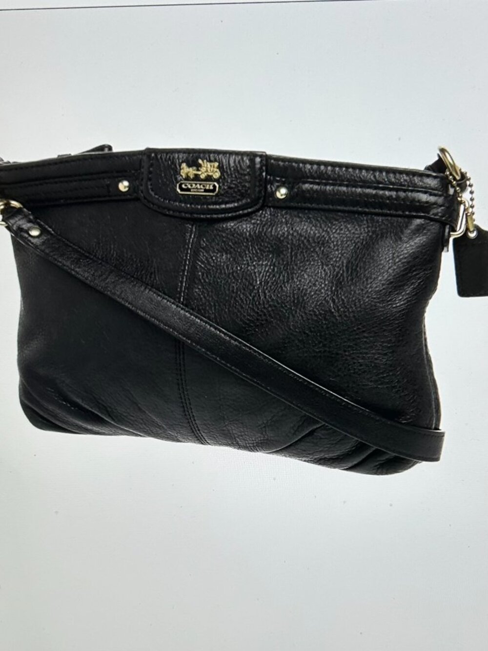 Coach Leather Evening Bag